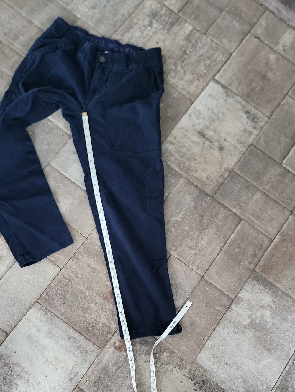 Dovetail Workwear Utility Pants Sz 6 Easy Flexible Waistband Multi Pockets - Picture 7 of 14